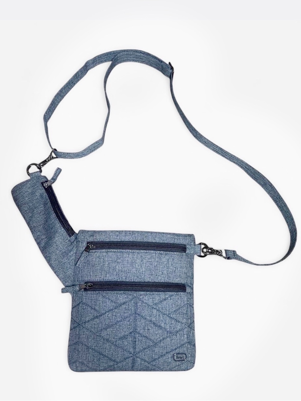 Lug  Legacy quilted grey crossbody